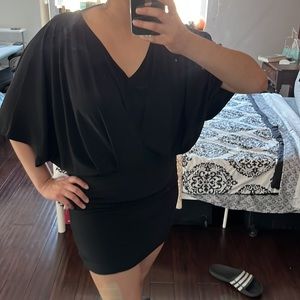 2XTREMZ Black Mini Cocktail and Formal Dress, Small